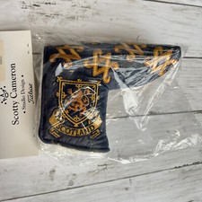 Rare Scotty Cameron - 2010 Scotland SC Monogram -Leather Putter Blade Head Cover