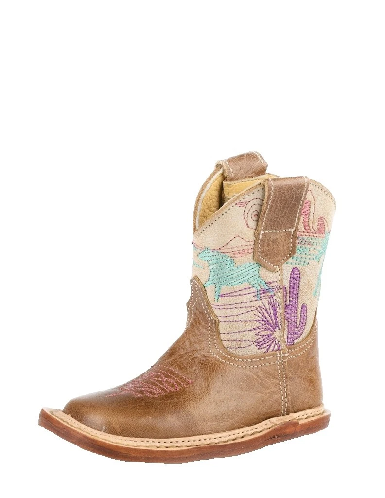 Zapatos superior de cuero marrón Roper