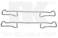 ZubehöRkit, Scheibenbremsbelag NK 7925187 FüR Ford Renault