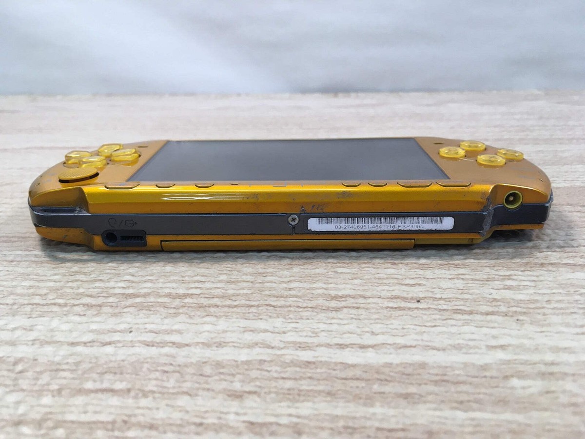 GD7378 Not Working PSP-3000 BRIGHT YELLOW SONY PSP Console