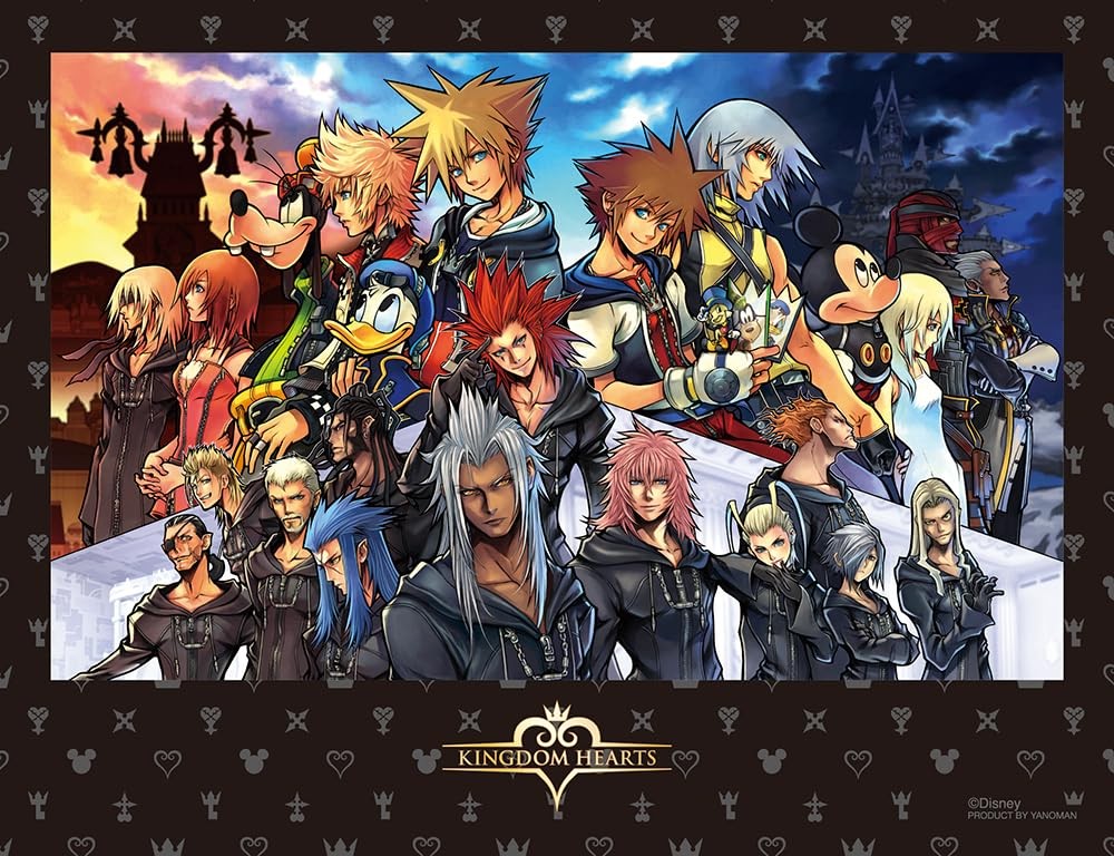 Kingdom Hearts II FINAL MIX 300-Piece Jigsaw Puzzle + 2 Mini