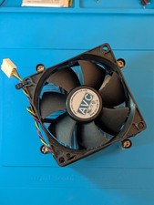 AVC 4-Pin PWM CPU Cooler & Aluminum Heatsink - 12V DC - Good Condition
