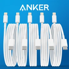 5X Anker USB-C to Lightning Cable 1M MFi Certified Fast Charging for iPhone NEW