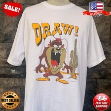 NEW Vintage 90s Looney Tunes Tasmanian Devil T-Shirt S-5XL