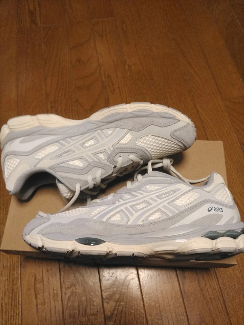asics GEL-NYC アイボリー/ミッドグレー 24.0 ASICS Gel NYC Ivory Mid Grey for Sale | Authenticity Guaranteed | eBay