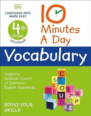 10 Minutes a Day Vocabulary, 4th Grade Buch DK Children