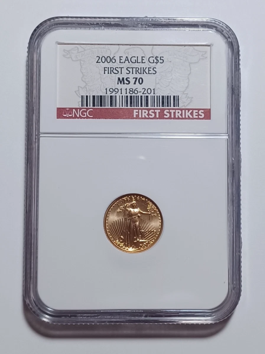 American Eagle 1/10 oz Precious Metal Content per Unit 2006 Gold