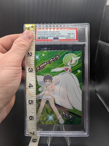 Mega M Gardevoir PSA 8 Ensky Pokemon Tournament Battle Bromide Diantha - - POP 2 - Picture 3 of 5