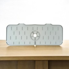 Silicone Faucet Mat For Kitchen Bathroom Sink Splash Guard Faucet Slip Drain Pad