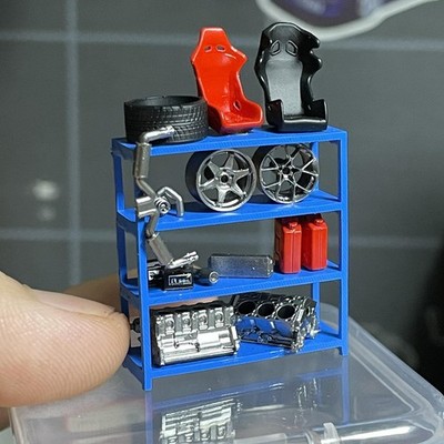 Autoteile Gepäckträger Modell 1/64 Oldtimer Autoteile für Kinder Erwachsene Geburtstag Geschenk