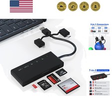 Memory Stick Pro Duo Adapter for iPhone, Computer - 7-in-1 Memory Card Reader...