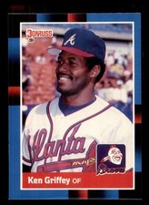 1988 Donruss Ken Griffey Sr. #202 Atlanta Braves