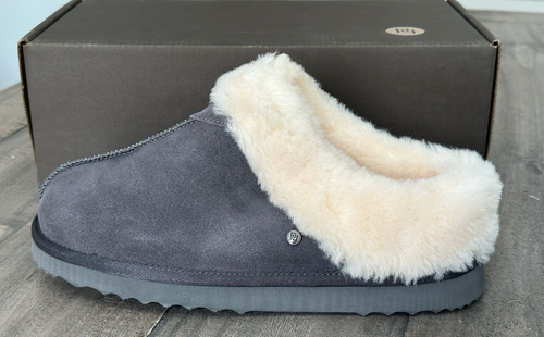 Parfeying Women's Dofida Slippers, Style L23606, Size US 9 EU 40, Color Charcoal - Picture 4 of 7