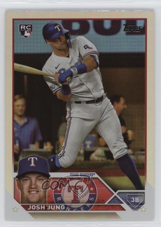 2023 Topps Series 2 Rainbow Foil Josh Jung #529 13g1