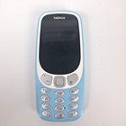 Nokia 3310 3G Blue White Camera Flashlight Radio Phone Untested