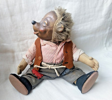 Steiff sehr alter Mecki mit Gummikopf 28 cm