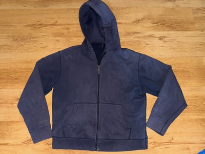 トップス old gap navy hoodie 00s 90s y2k Vintage Gap Full Zip Hoodie Navy Blue Faded Men's Size Lg
