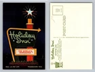 Burlington, IA-Iowa Holiday Inn Neon Sign The World’s Innkeeper Vintage Postcard