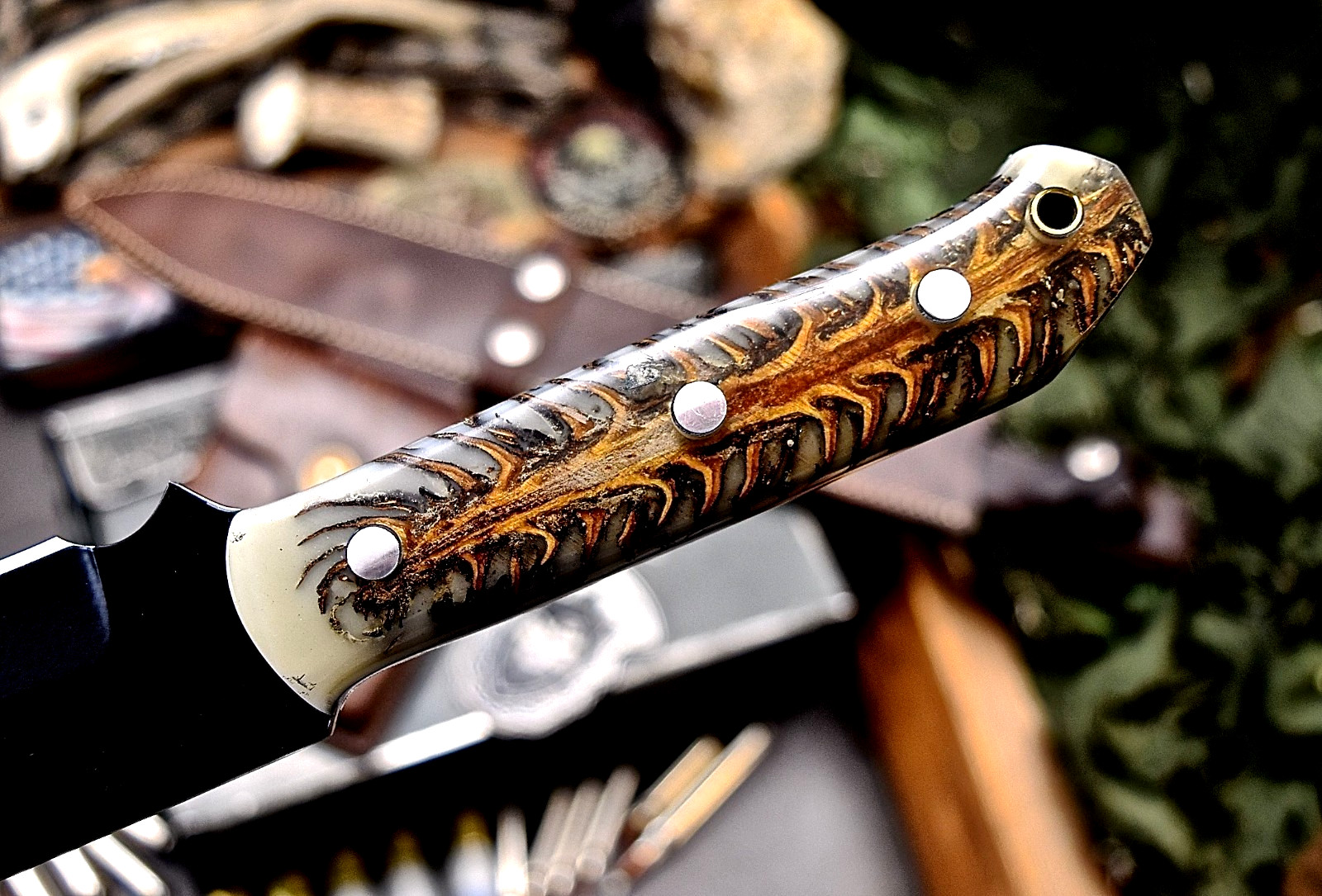 CFK IPAK Handmade D2 Custom HYBRID LATIN MACHETE Chopping Hunting Sport Knife