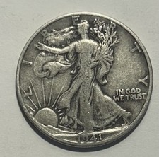 1941 D Silver Walking Liberty Half Dollar - YOUR PICK - Buy More Save More