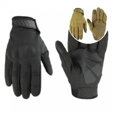 1Pair Useful Camouflage Gloves Anti-Slip Breathable Micro Fiber Leather Hunting