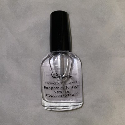 Sally Hansen Advanced Hard as Nails Strengthening Clear Top Coat 0.45oz (13.3mL)
