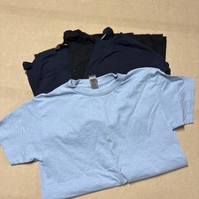 8000B Gildan - Youth DryBlend 50 Cotton/50 Poly T-Shirt Lot of 4 Size Large