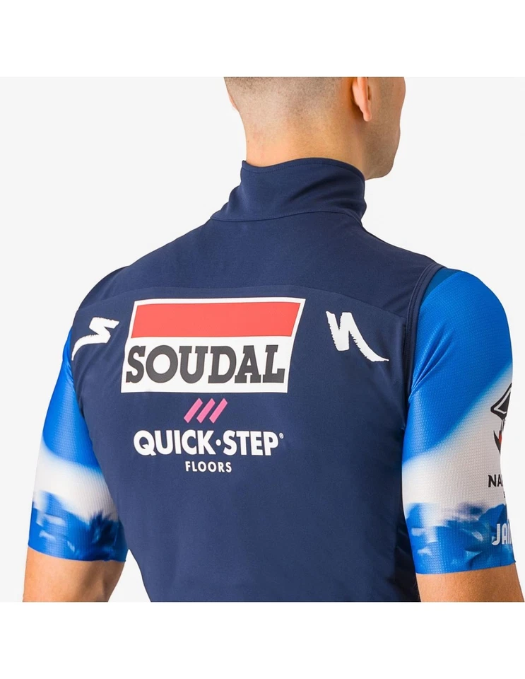 CASTELLI PERFETTO ROS 2 SOUDAL QUICK-STEP TEAM CYCLING VEST – OFFICIAL EDITION - Image 4 of 4