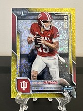 Fernando Mendoza 2025 Bowman U Chrome #109  Yellow Mini Diamond /350 READ DESCRI