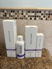 Rodan  Fields Unblemish Regimen For Acne Skin 4 Piece Set New Purple package