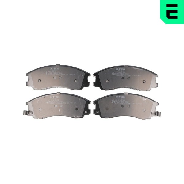 Optimal Bremsbelagsatz Scheibenbremse BP-77132 FüR HP Terracan Hyundai Crdi 4WD-image