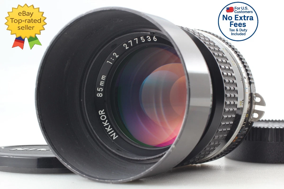 Nikon f/2 Camera Lenses 85mm Focal for sale | eBay