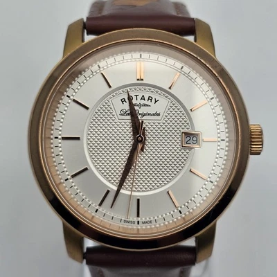 Rotary Les Originales GS90093/06 Swiss Made Rose Gold PVD Watch - Image 1 of 4