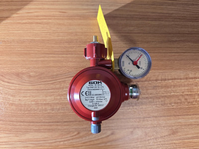 GOK Haushaltsregler Gasdruckminderer EN61-DS Art-Nr. 05 150-00 1,5kg/h - 50mbar