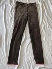 Euro Star Reitmoden Made In Germany Breeches Brown Corduroy Full Seat 28L US