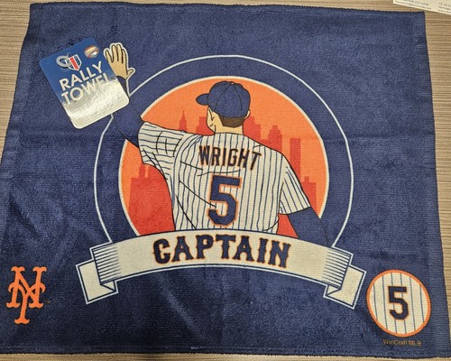David Wright Rallying NY METS #5 DAVID WRIGHT RETIREMENT NIGHT RALLY TOWEL 7/19/25 IN HAND | eBay