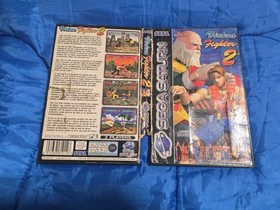 Sega Saturn Virtua Fighter 2 PAL Boxed, No Manual, Untested Working