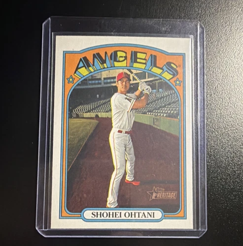 Topps 2021 Heritage Shohei Ohtani #245 Los Angeles Angels Baseball Card SB1301