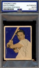 Ralph Kiner Baseball Cards and Autographed Memorabilia Guide 6
