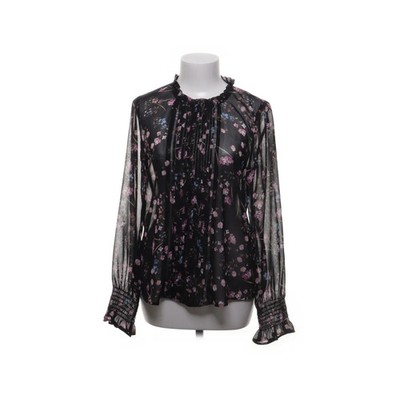 Edco, Bluse, Größe: M, Schwarz/Mehrfarbig, Blumen, Damen #6xo