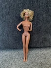 Vintage 18” Large Grow Hair Barbie Doll Blonde Blue Eyes Mattel 1976 Nude Works