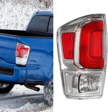 Rear Brake Tail Light Assembly Compatible with 2016-2023 Tacoma Electroplated