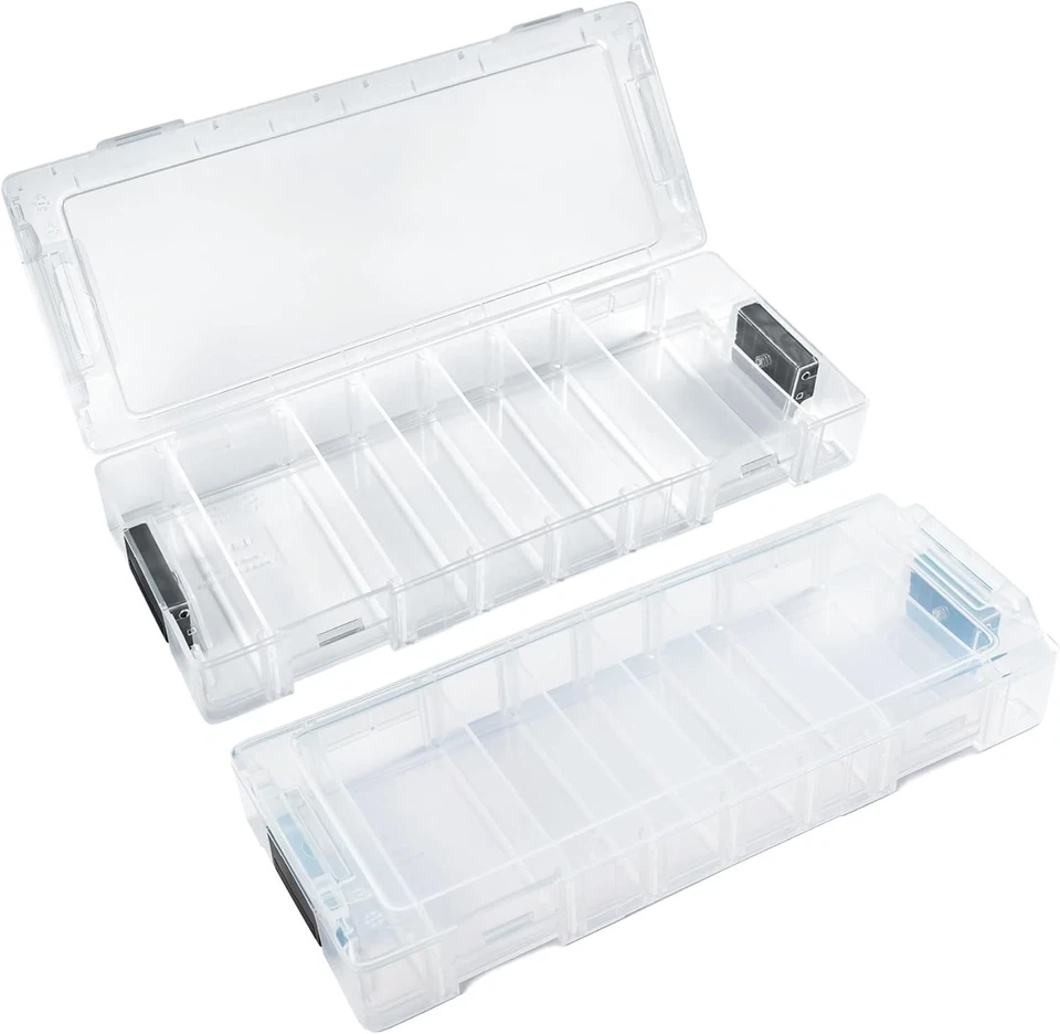3x L-BOXX Micro – Transparente Kleinteilebox, stapelbar, mit Trennwänden - Bild 2 von 4
