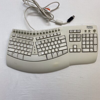 Dell By Microsoft RT9403 V 5FTW Natural Keyboard Pro Tested ONE LEG MISSING