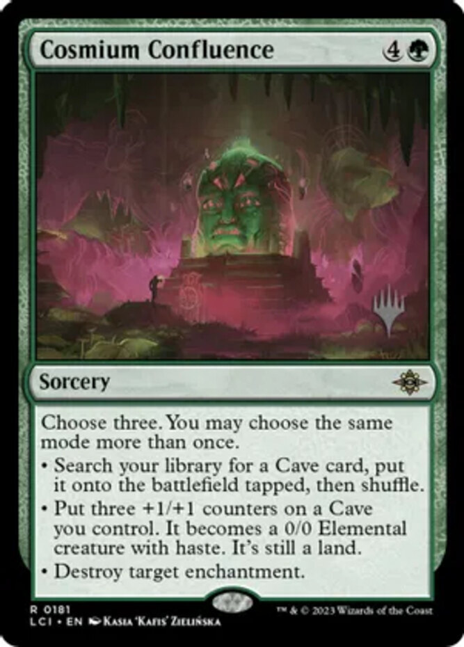 Near Mint x 4 Cosmium Confluence - Promo pack Promo Packs - MTG