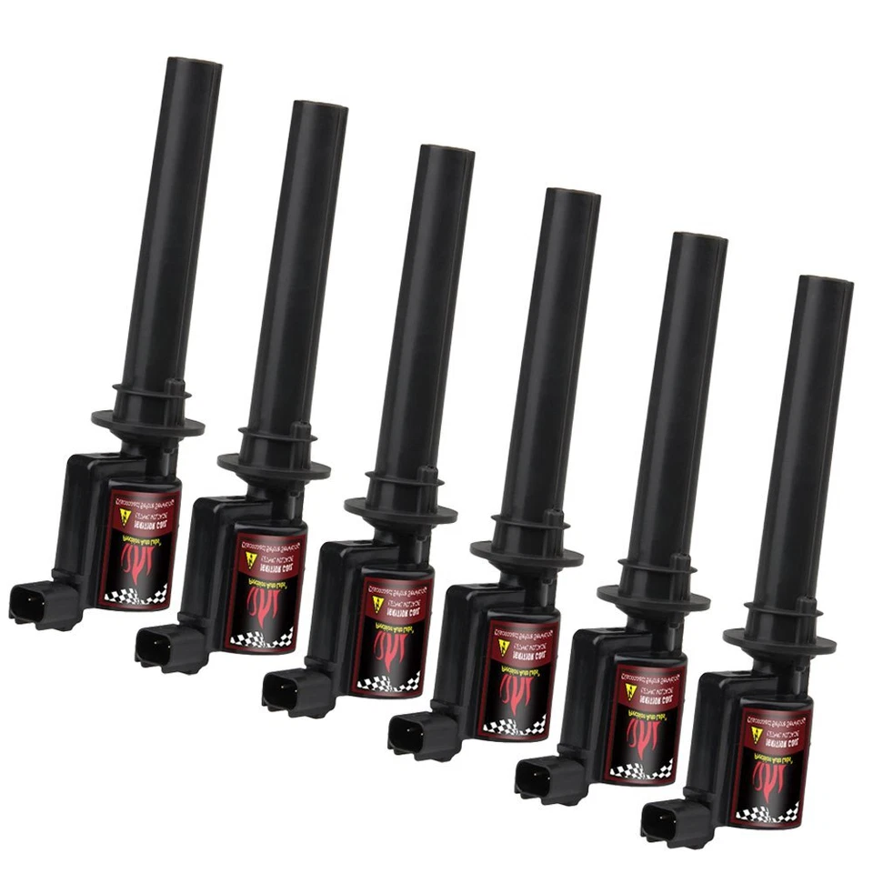 Paquete de 6 bobinas de encendido para Ford Escape Taurus Mazda 3,0 L V6 2003 2004 2005 2006-08 Foto 3 de 4