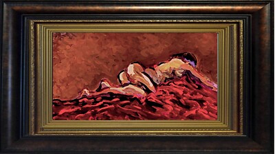 The Red Room And Her - Signed, Numbered, Limited Edition - By F. DeTrolio