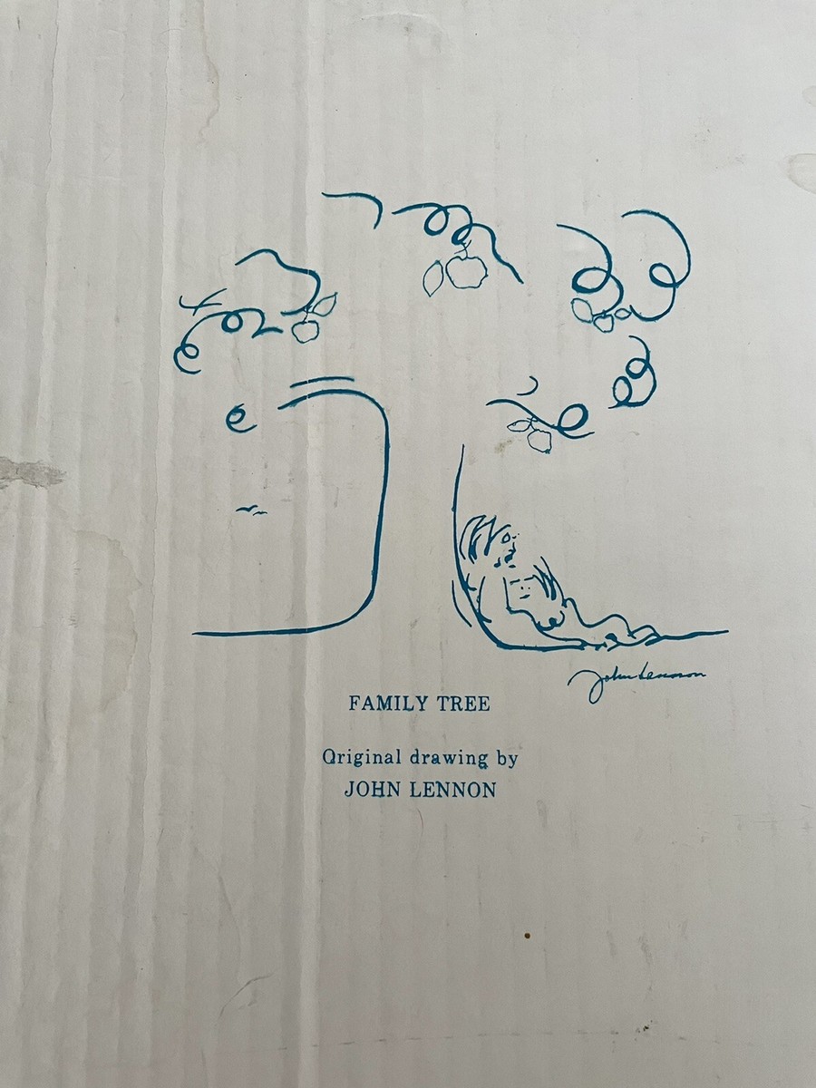 John Lennon Yoko Ono Plate FAMILY TREE 1990 in box | eBay John Lennon Yoko Ono Plate FAMILY TREE 1990 in box | eBay