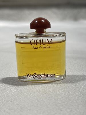 Vintage Yves Saint Laurent Opium Mini Parfum Perfume Splash