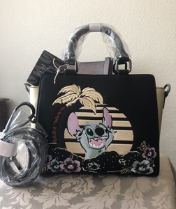 Loungefly X Disney Lilo And Stitch Satin Satchel Bag | eBay